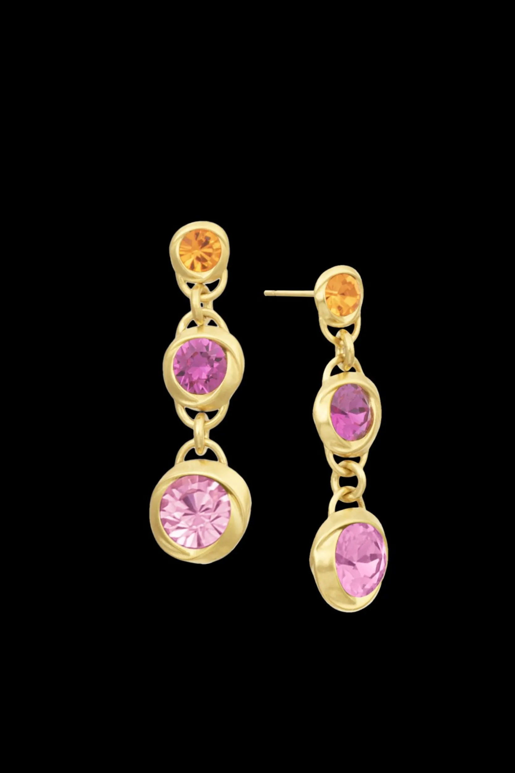 Vintage Ribbon Earrings Women Accessories