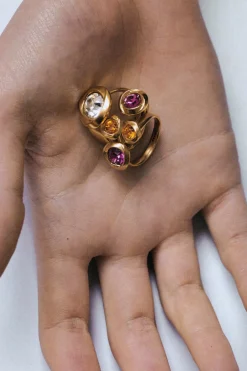 Hot Vintage Ribbon Ring Women Accessories