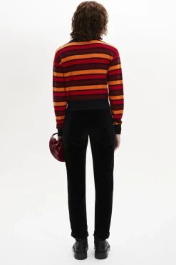 Sale Wool And Cashmere Striped Jumper Women Sweaters