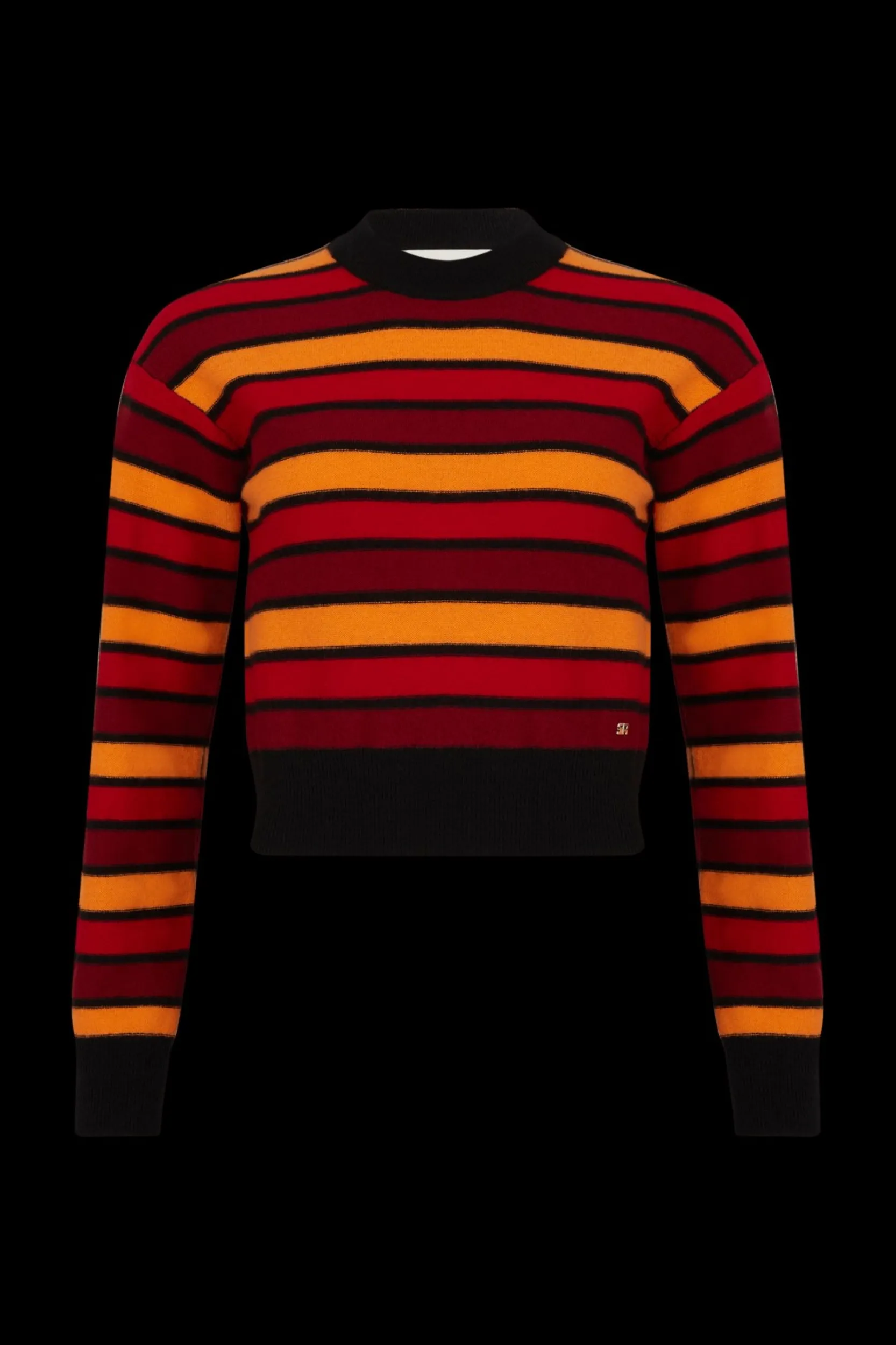 Sale Wool And Cashmere Striped Jumper Women Sweaters