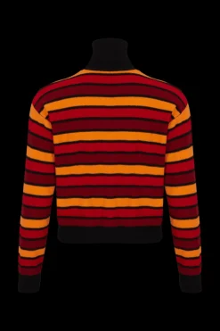 Online Wool And Cashmere Striped Jumper Women Sweaters